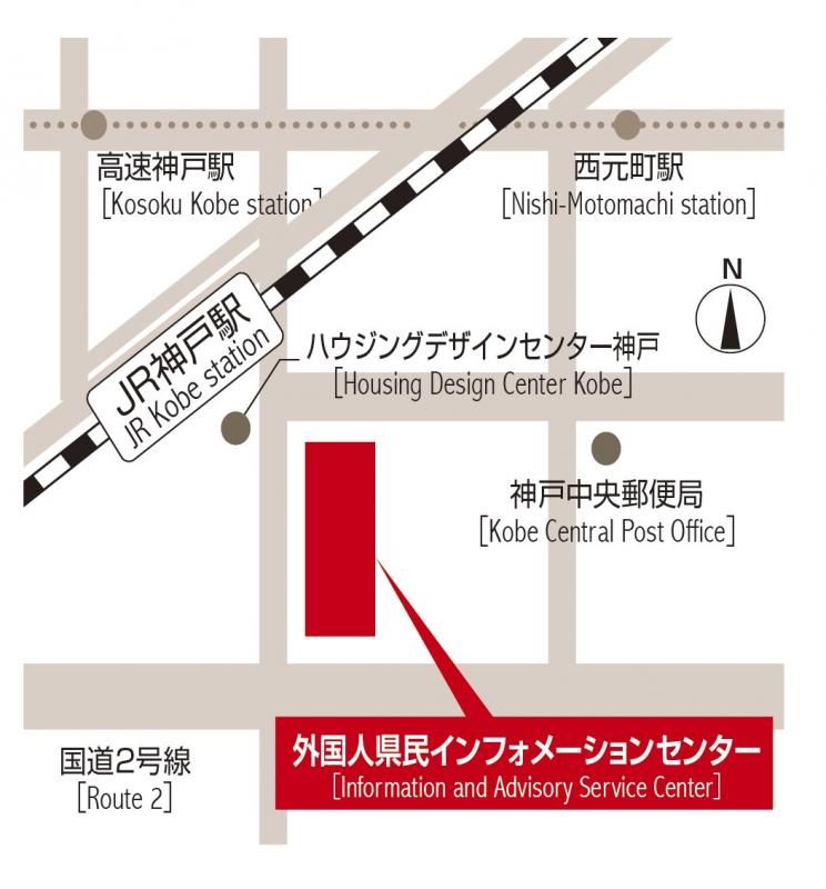 インフォメーションセンター地図