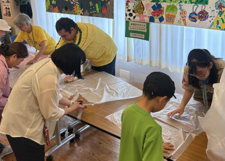 2026防災教室ポンチョ